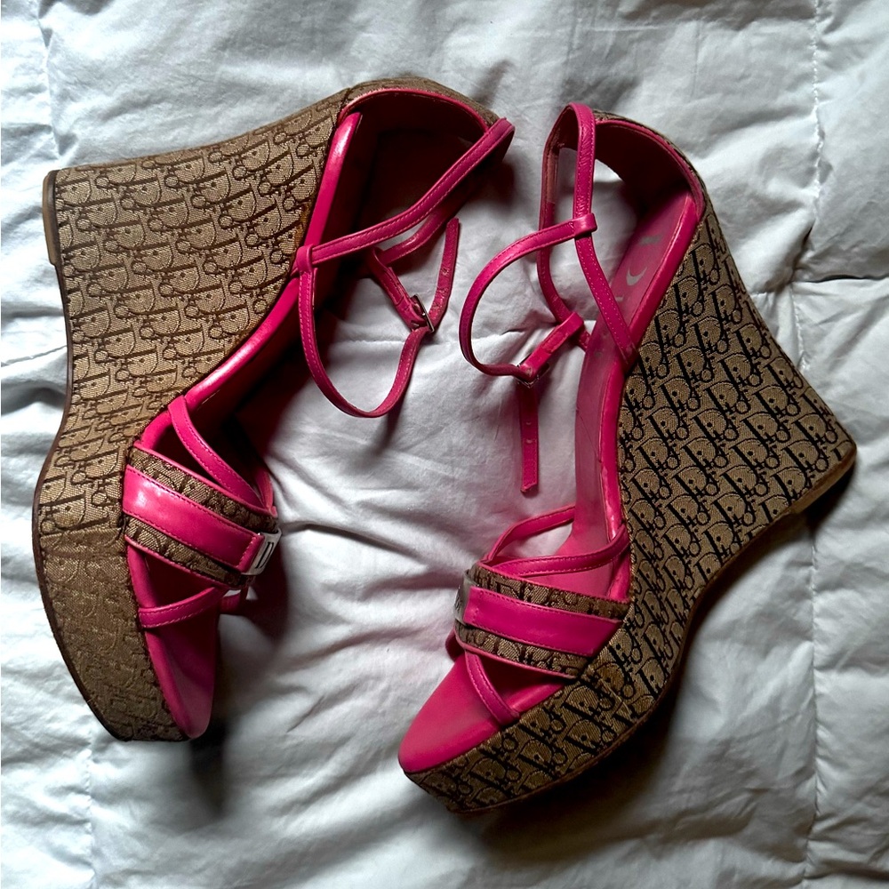 SOLD* RARE VINTAGE JOHN GALLIANO DIORISSIMO WEDGES